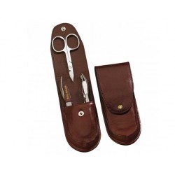 Trousse de manucure en cuir Dovo