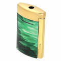 Briquet S.T. Dupont MiniJet Géode Vert