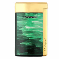 Briquet S.T. Dupont MiniJet Géode Vert