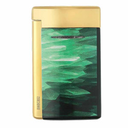 Briquet S.T. Dupont MiniJet Géode Vert