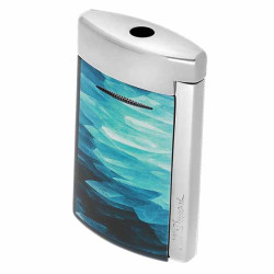 Briquet S.T. Dupont MiniJet Bleu