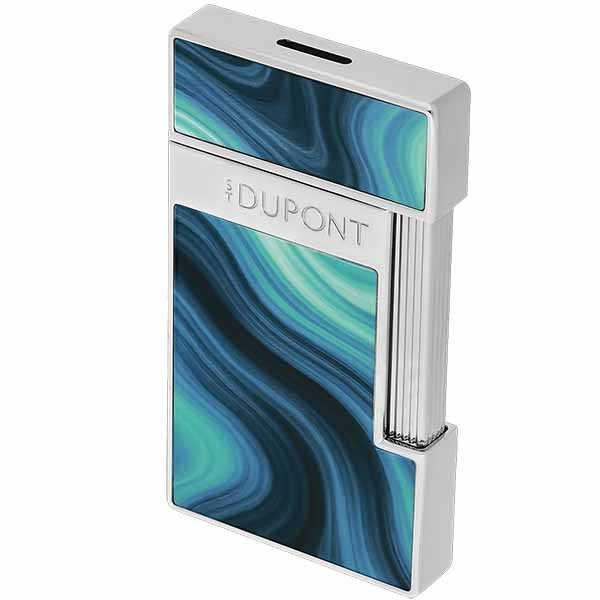 Briquet ST Dupont Slimmy Geode Blue