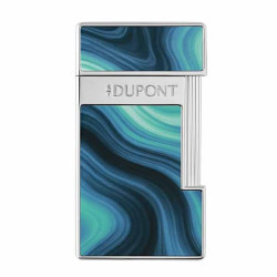 Briquet ST Dupont Slimmy Geode Blue