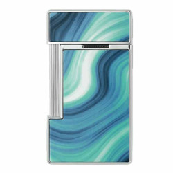Briquet ST Dupont Slimmy Geode Blue