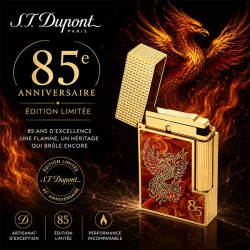 S.T. Dupont Briquet Ligne 2 85th Anniversary Gold