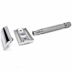 Rasoir de Sûreté N°2 Inox Gentleman Barbier