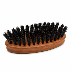 Brosse à barbe en Poirier