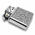 Briquet Rétro à Essence Chromé