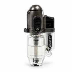 Briquet Transparent Honest Flamme Torche