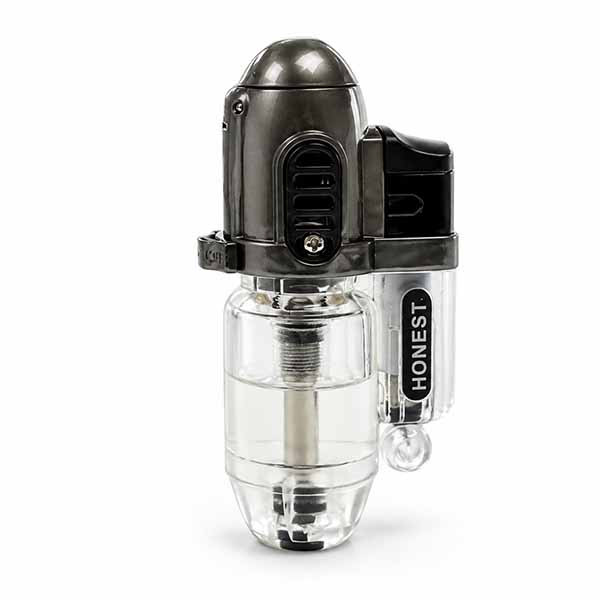 Briquet Transparent Honest Flamme Torche