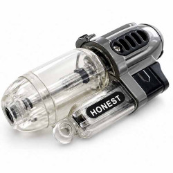 Briquet Transparent Honest Flamme Torche