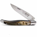 Couteau Laguiole Au Sabot Ressort Forgé – Corne de Bélier