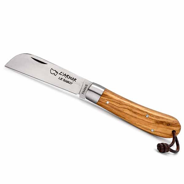 Couteau L’Armor Au Sabot – Manche en Olivier