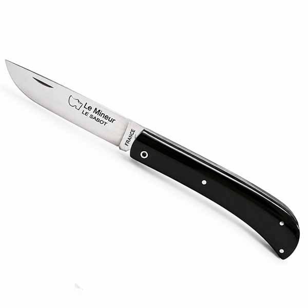 Couteau Au Sabot Le Mineur – Manche Ébène
