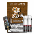 OMP- Pod Rond 2 ml Kentucky au sel de nicotine 50/50