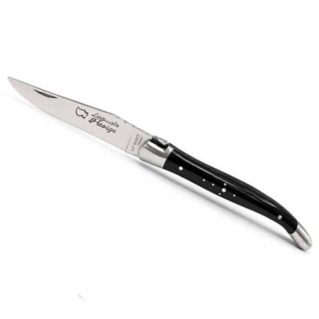 Couteau Laguiole 11 cm Au Sabot – Manche Ébène