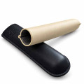 Étui 1 Cigare en Cuir Bicolore Bleu et Blanc