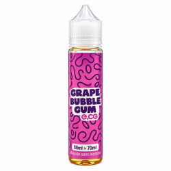 E-CG Bubble Gum 50 ml – E-liquide saveur chewing-gum