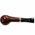 Pipe Chacom Hybride demi-courbe – Finition brune
