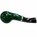Pipe Chacom Hybride courbe – Finition vert brillant