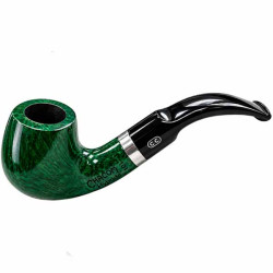 Pipe Chacom Hybride courbe – Finition vert brillant