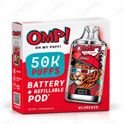 OMP Oh My Puff  Kit 50K Lorenzo-Strawberry Melon