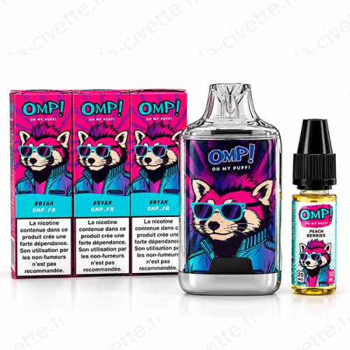 Kit OMP Oh My Puff 50K Ryan - Peach Berries