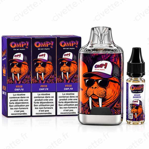 Kit OMP Oh My Puff 50K Bob - Mexed Berries