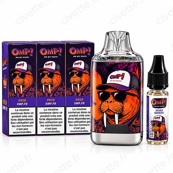 Kit OMP Oh My Puff 50K Bob - Mexed Berries