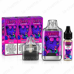 Kit OMP Oh My Puff 50K Chloe - Black Dragon Ice