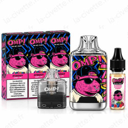 Kit OMP Oh My Puff 50K Freddy - Blueberry Raspberry Cherry