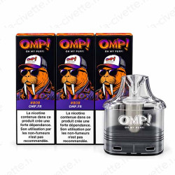 Kit Recharge e-liquide OMP Oh My Puff – Mixed Berries