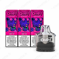 Kit Recharge e-liquide OMP Oh My Puff – Black Dragon Ice