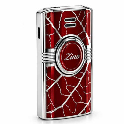 Briquet Zino Graphic à Flamme Torche – Finition Rouge