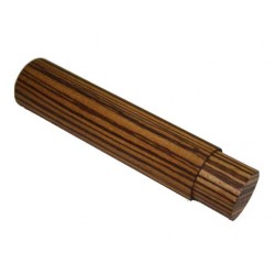 etui cigare tube zébrawood