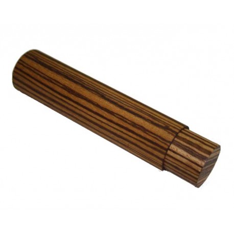 etui cigare tube zébrawood