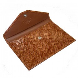 Petite enveloppe Tour Eiffel orange