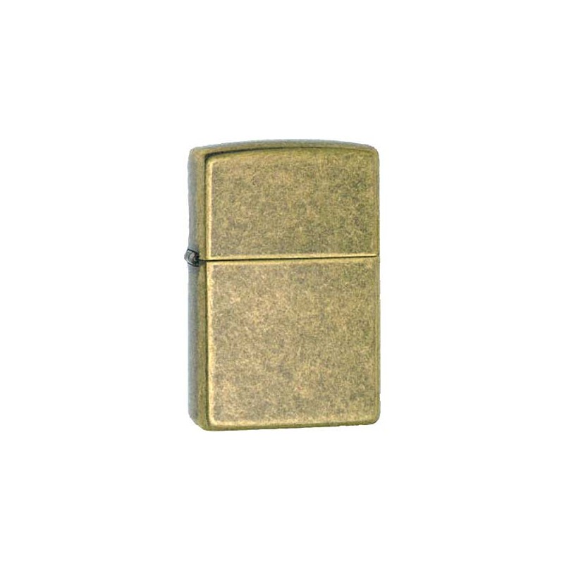 Zippo antique brass