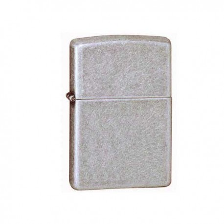 Zippo antique silver plate