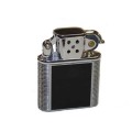 Briquet Star Zorro rétro laque noire