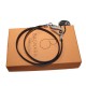 Bracelet cuir 2 tours Bagnara