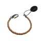 Bracelet cuir tressé Bagnara