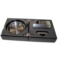 Cendrier cigares pliable façon carbone