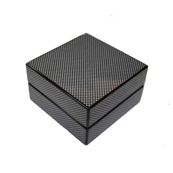 Cendrier cigares pliable façon carbone