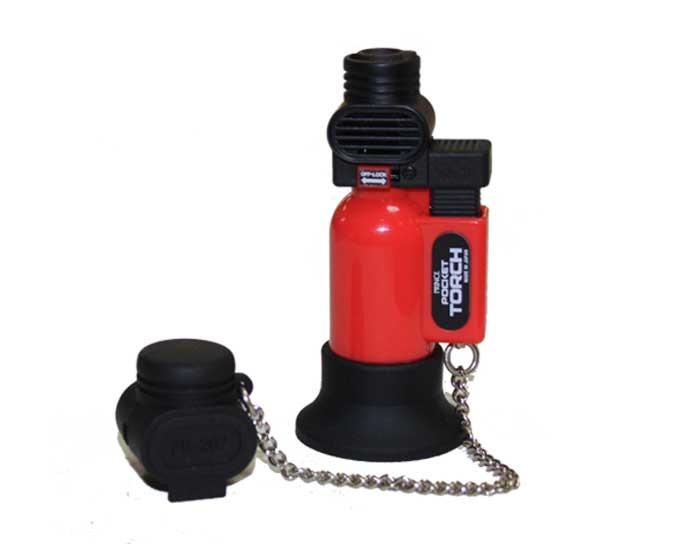 Briquet Prince pocket torch rouge