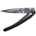 Couteau Deejo tattoo Black Crane Latino