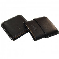 Etui cartes de visite orchidée