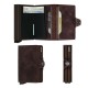 Porte cartes Secrid Twinwallet cuir vintage