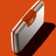 Porte cartes Dalvey soft-touch orange