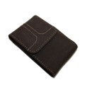 Etui pour paquet de cigarette nubuck